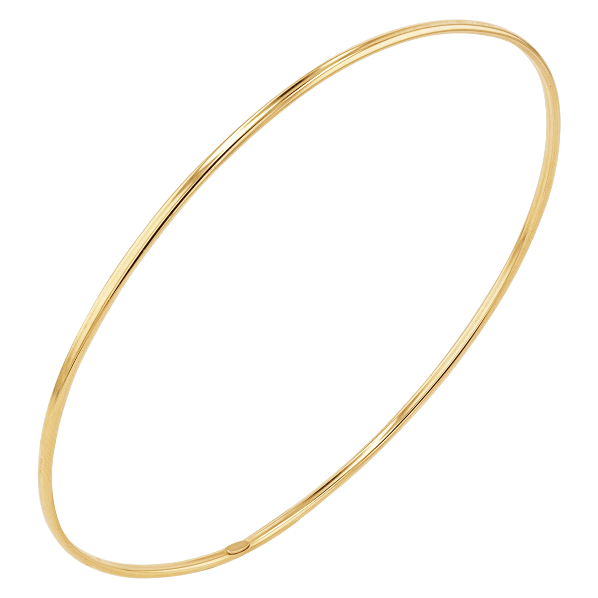 14K Gold Wire Slip On Bangle Bracelet Baby Gold
