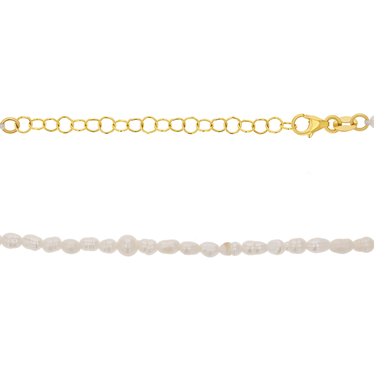 14K Gold Pearl Belly Chain Baby Gold