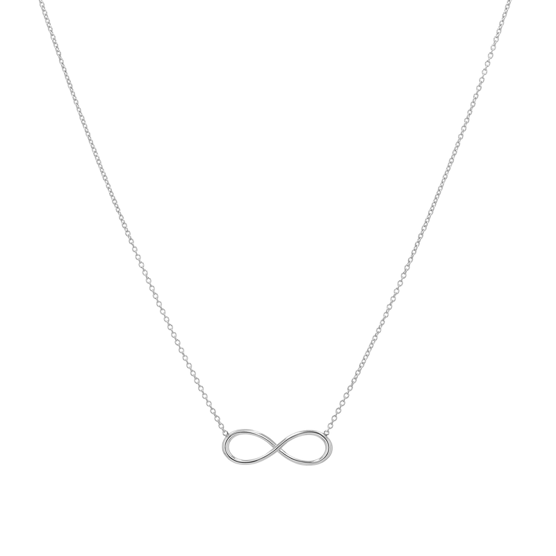 Infinity Letter Necklace