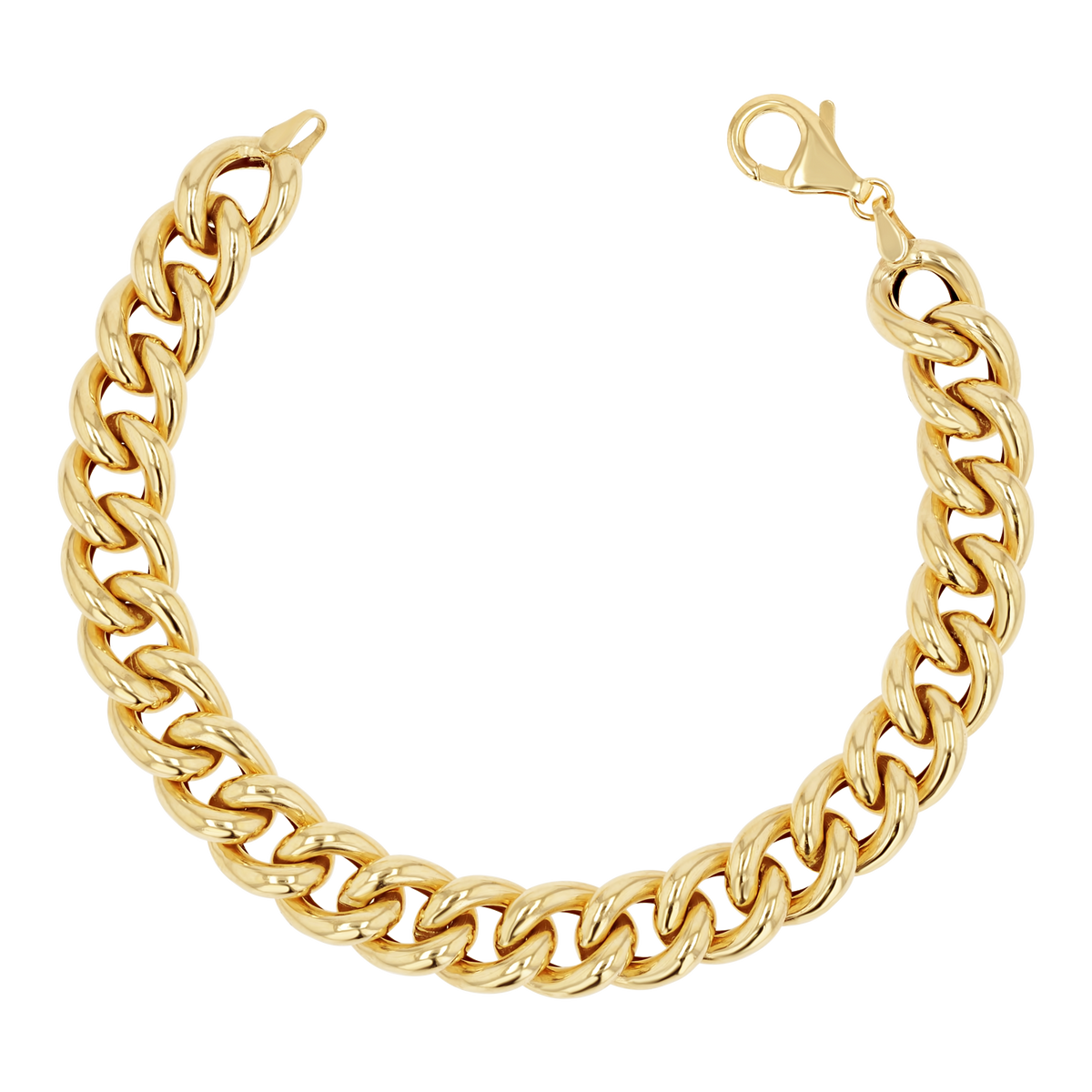 Chunky 14k best sale gold bracelet