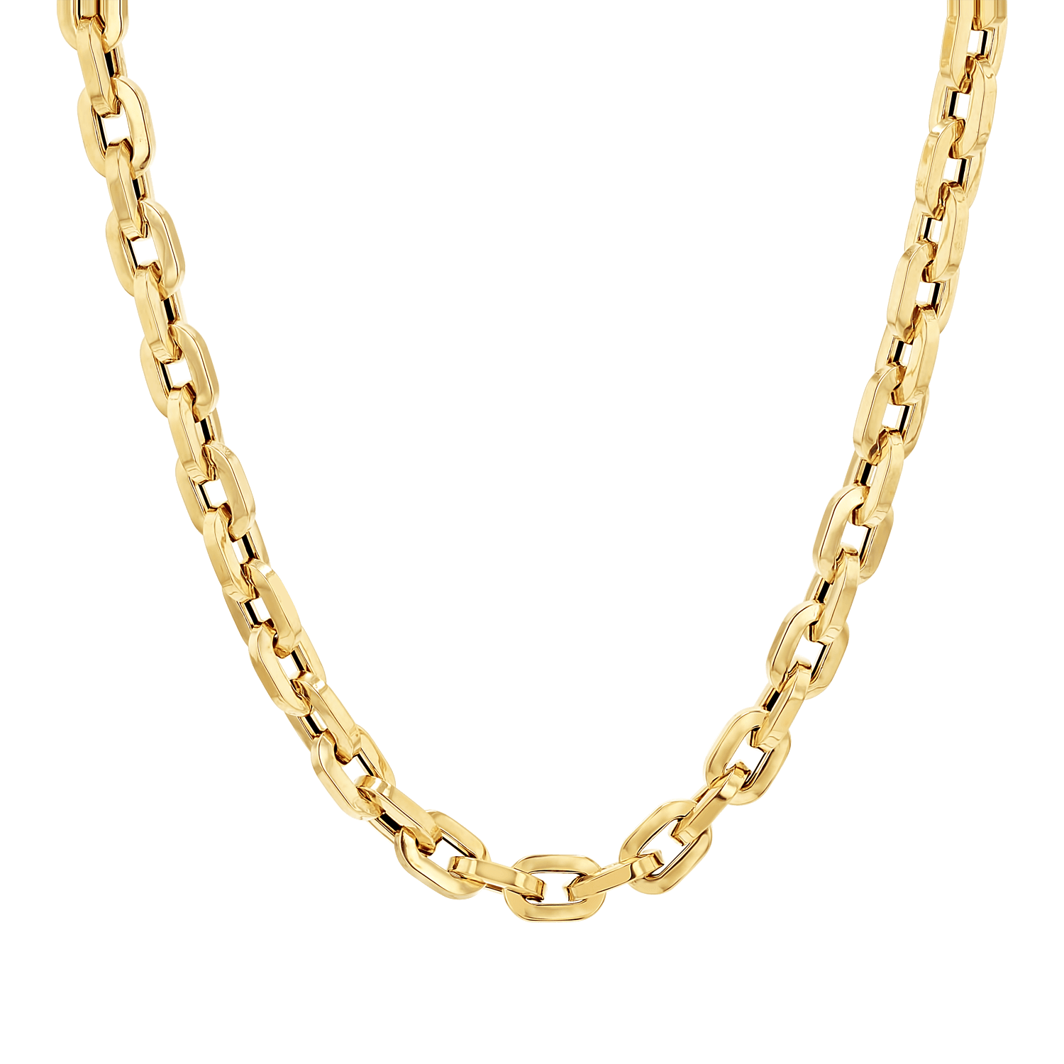 Chunky Box Chain Necklace