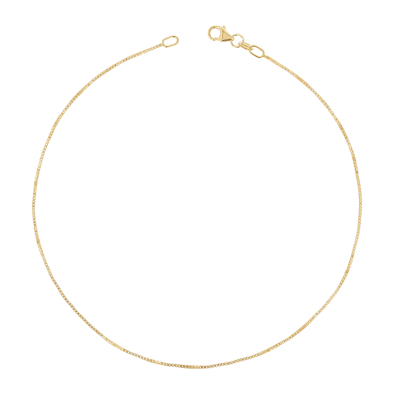Box Chain Anklet