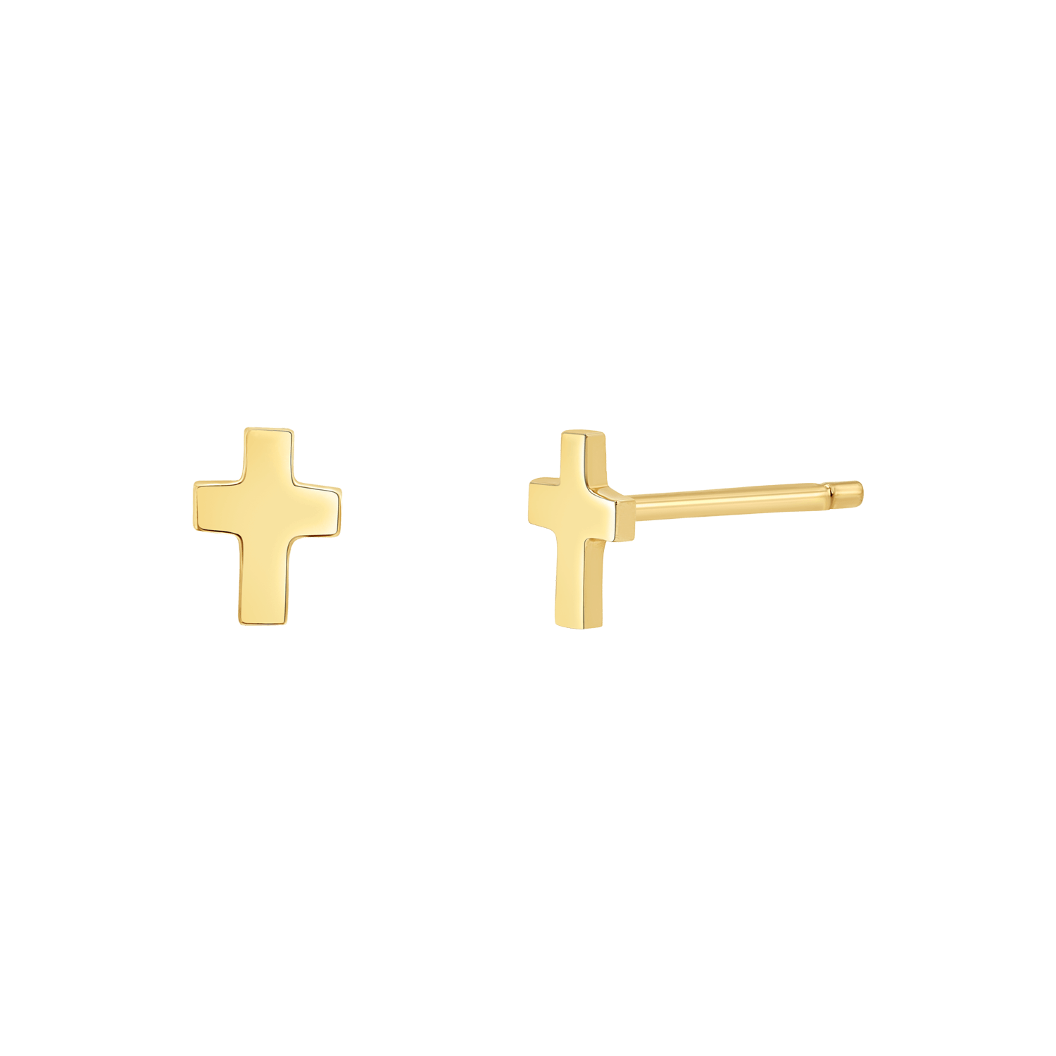 Mini Cross Stud Earrings