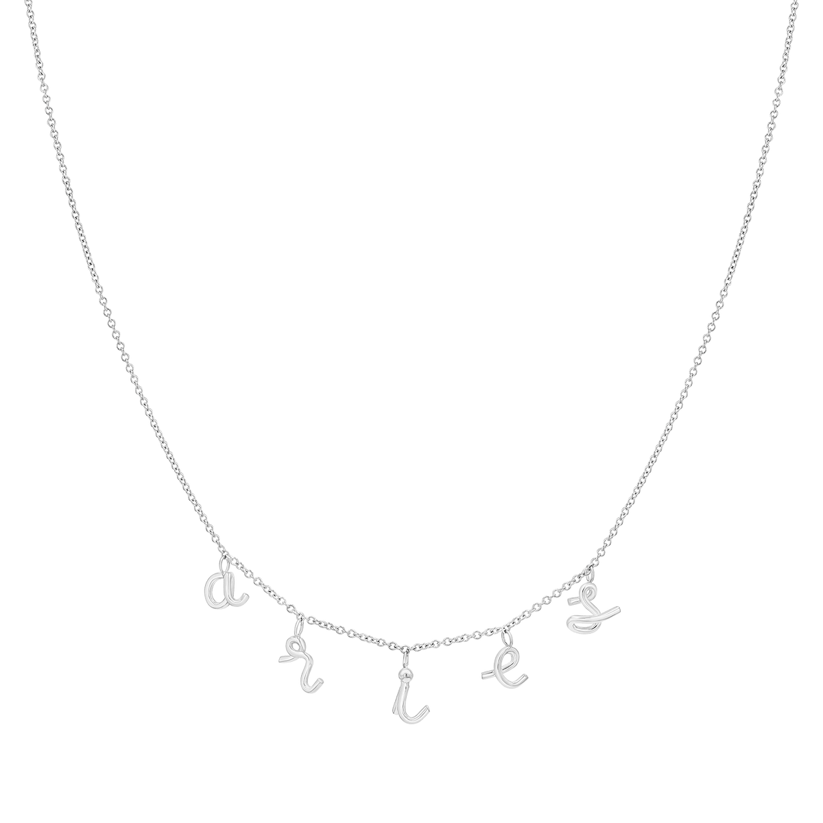 Initial Necklace for Kids – BYCHARI