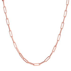 Kids Paper Clip Chain Necklace