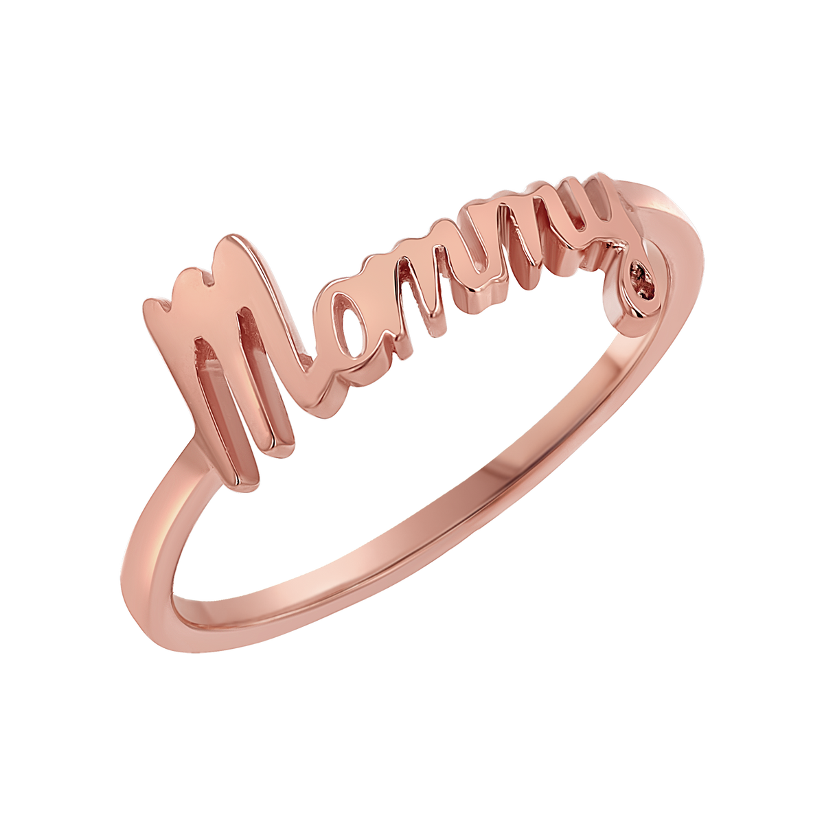 14K Gold Script Mommy Ring Baby Gold 14k-gold-script-mommy-ring-baby-gold