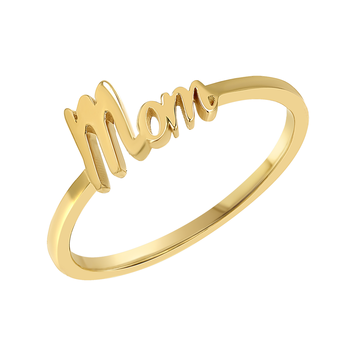 Gold ring for online mom