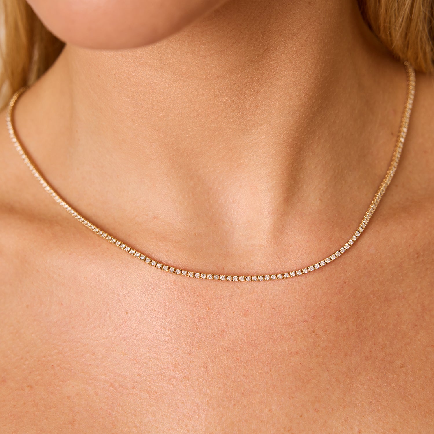 Diamond Tennis Necklace