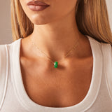 Jade Gemstone Slider Charm