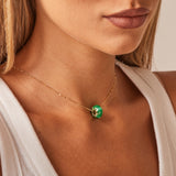 Jade Gemstone Slider Charm