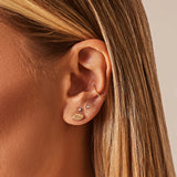 Soleil Venus Seashell Stud Earrings