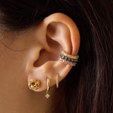 Sapphire Gemstone Ear Cuff