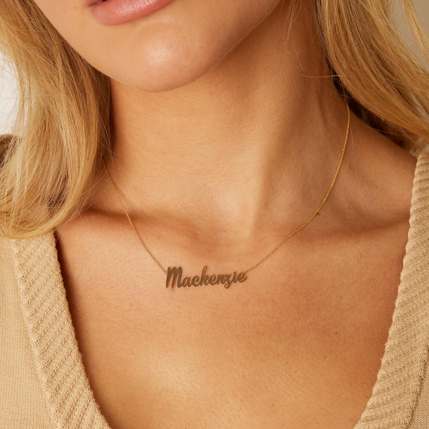 Custom Name Necklace Shop 14K Gold Custom Name Necklaces Baby Gold