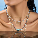Koi Fish Beaded Necklace