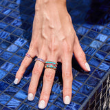 Turquoise Trio Starset Ring
