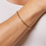 Dainty Celine Twist Chain Bracelet