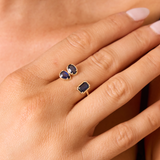 Gemma Blue Sapphire Ring