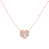 Kids Diamond Heart Necklace
