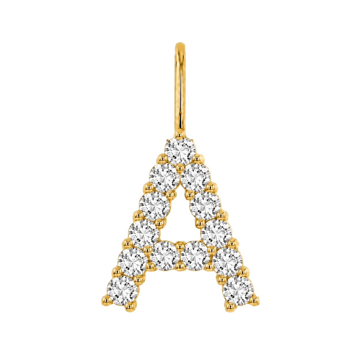 Grand Diamond Initial Charm