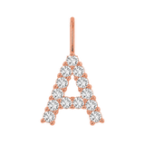 Grand Diamond Initial Charm