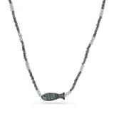 Koi Fish Beaded Necklace