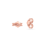 14K Solid Gold Earring Back