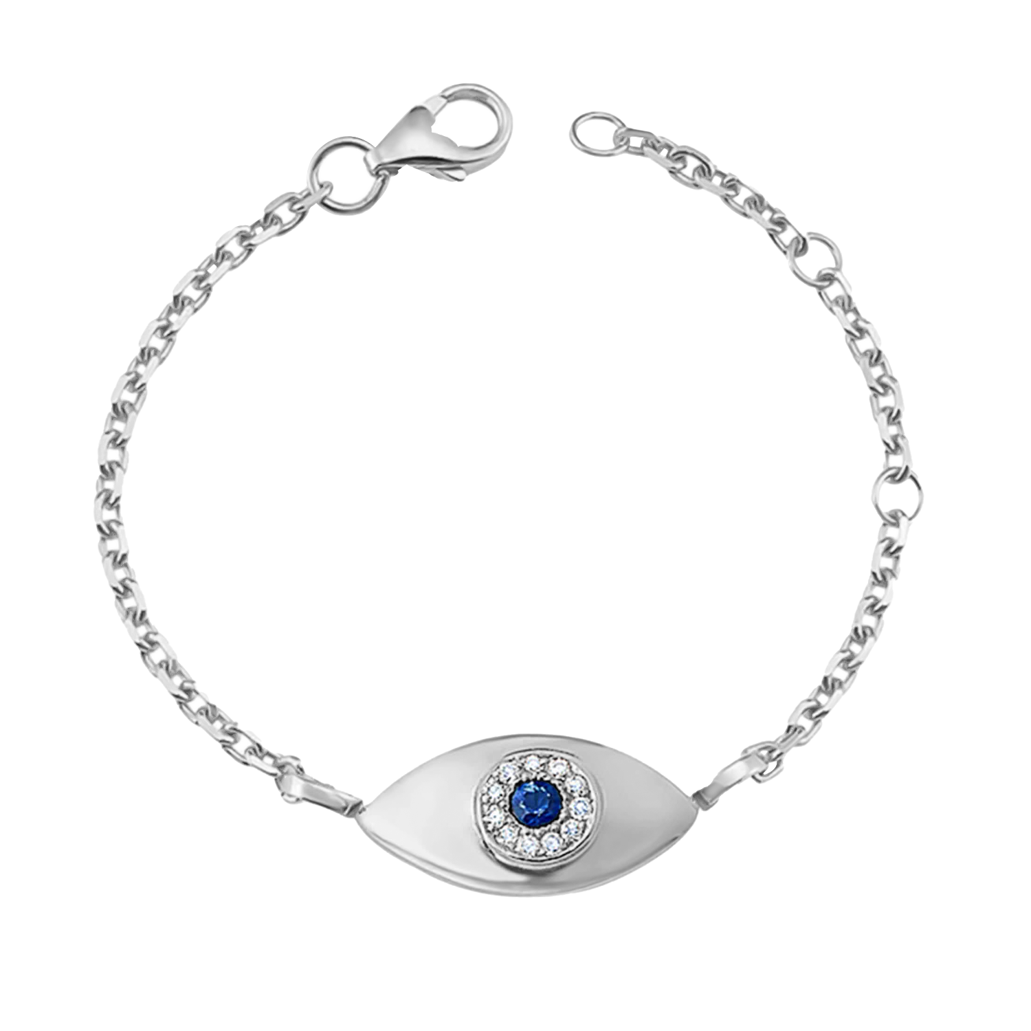 Kids Evil Eye Bracelet Baby Gold