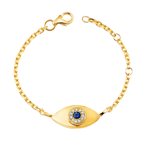 Evil eye gold bracelet 2025