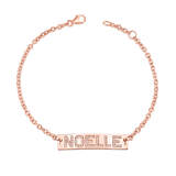 Kids Signature Classic ID Engravable Pave Bracelet