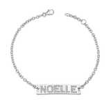 Kids Signature Classic ID Engravable Pave Bracelet