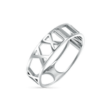 Custom Roman Numeral Ring