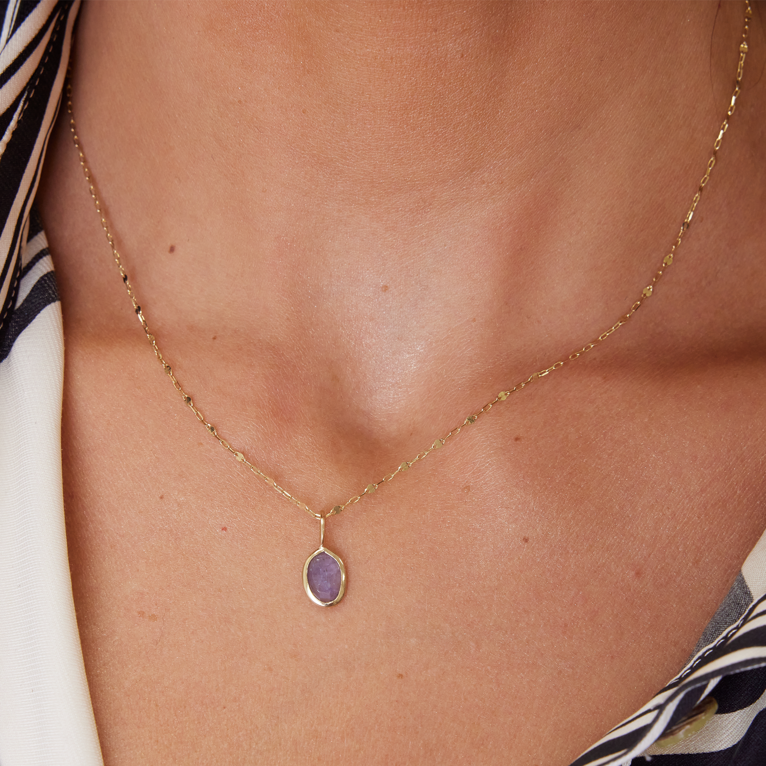 One of a Kind Tanzanite Slice Charm - Image 4