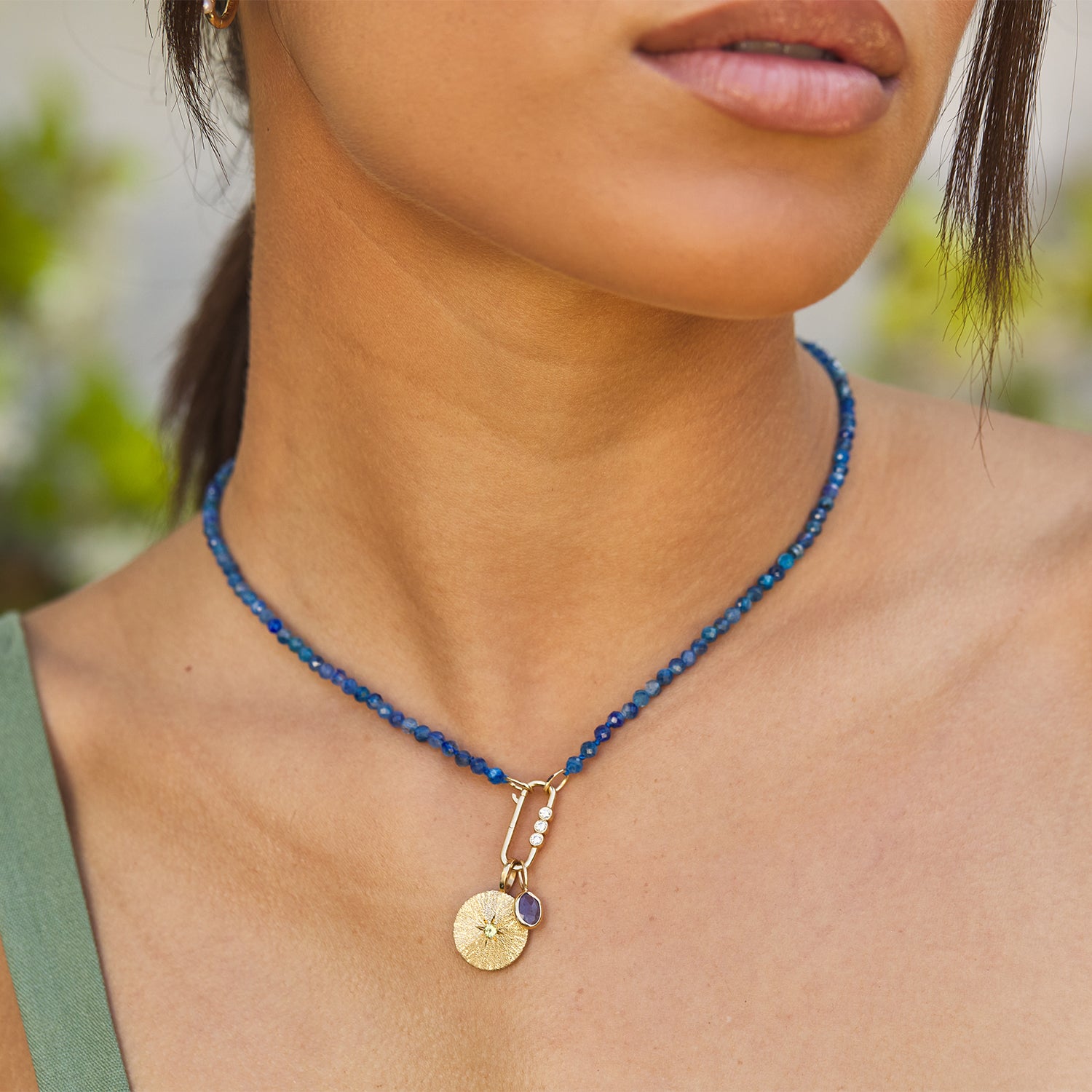 One of a Kind Tanzanite Slice Charm - Image 3