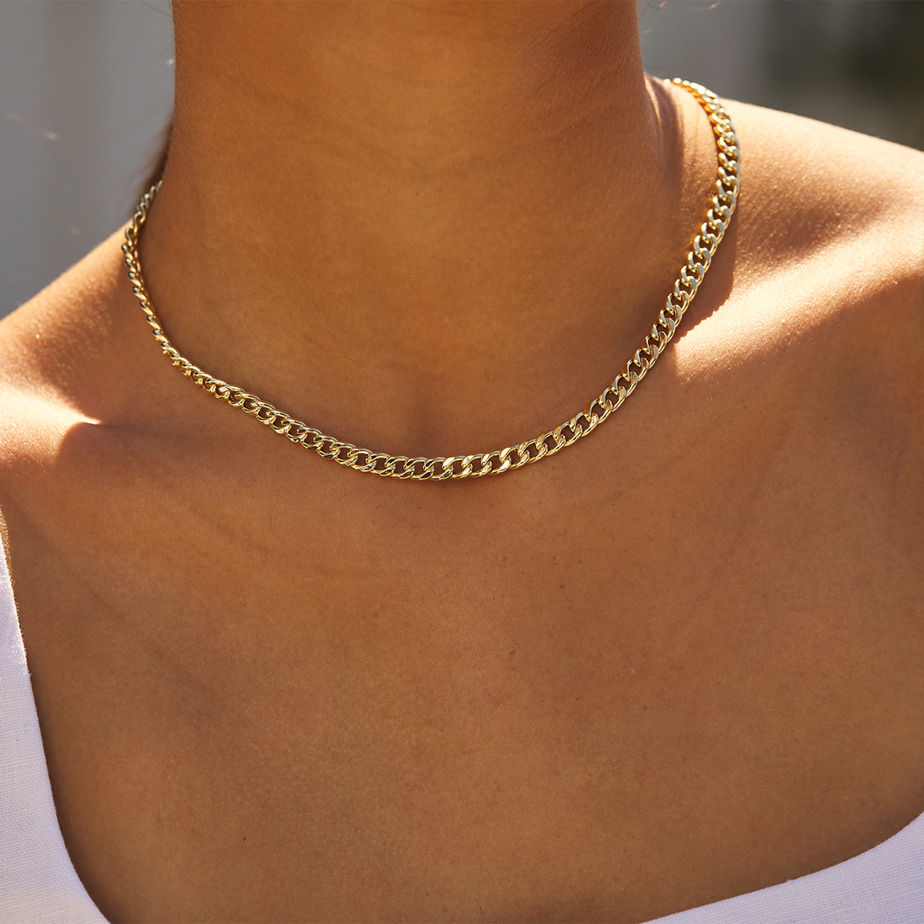 5.5mm Miami Cuban Link Chain Necklace