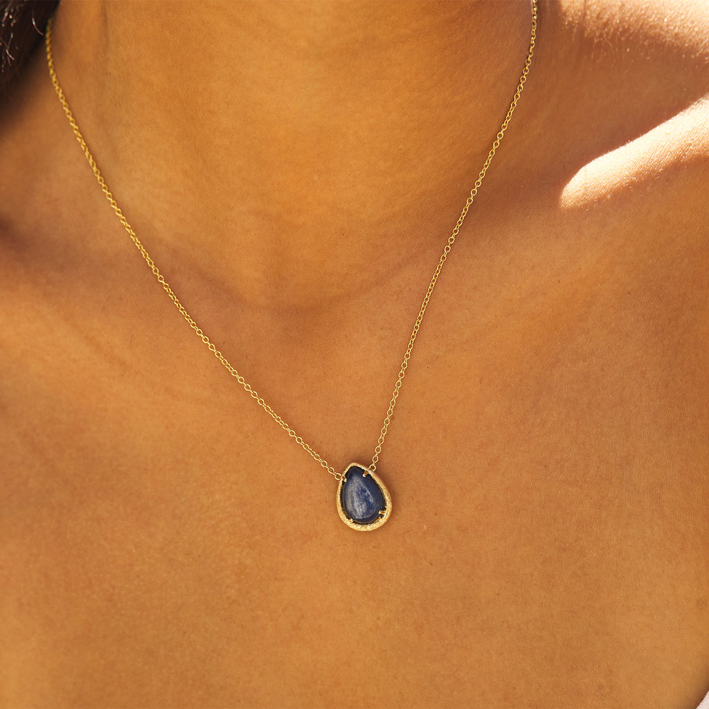 Kyanite Stone Necklace