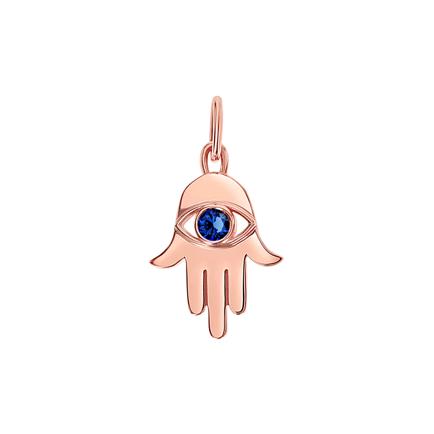 Kids Hamsa Diamond Eye Charm - Image 7
