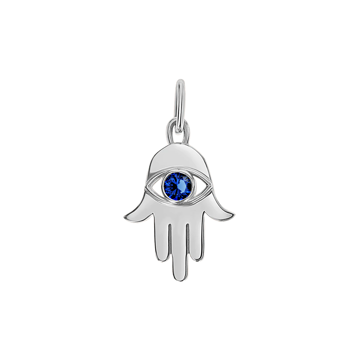 Kids Hamsa Diamond Eye Charm - Image 6