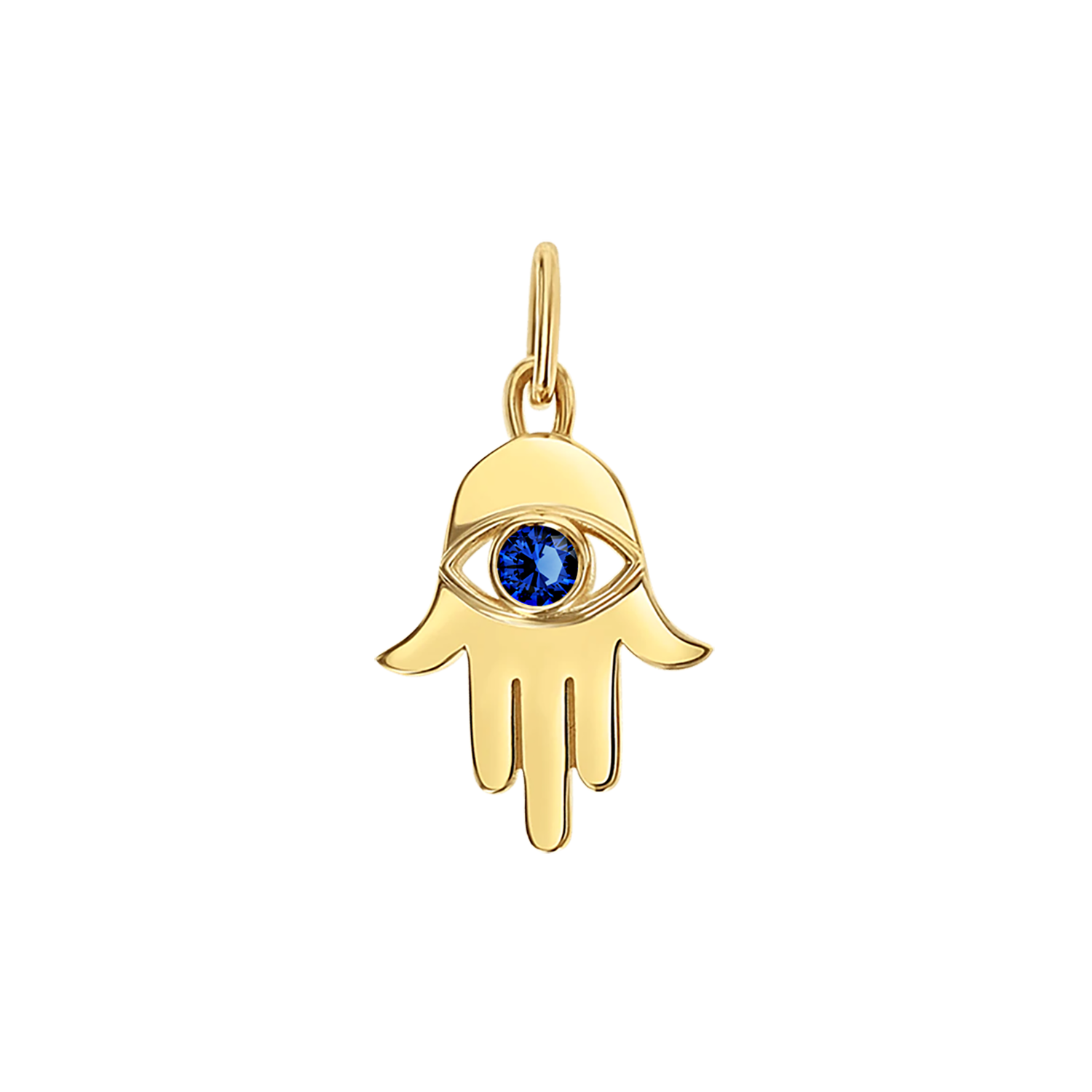 Kids Hamsa Diamond Eye Charm - Image 5
