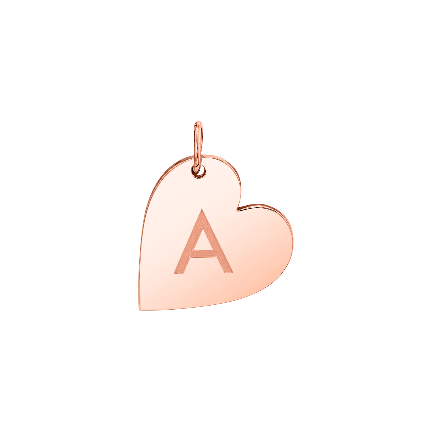 Initial Heart Charm - Image 4