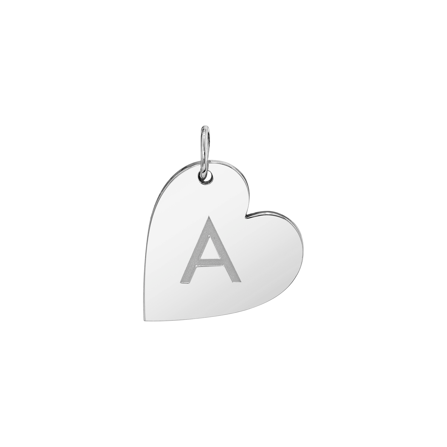 Initial Heart Charm - Image 3