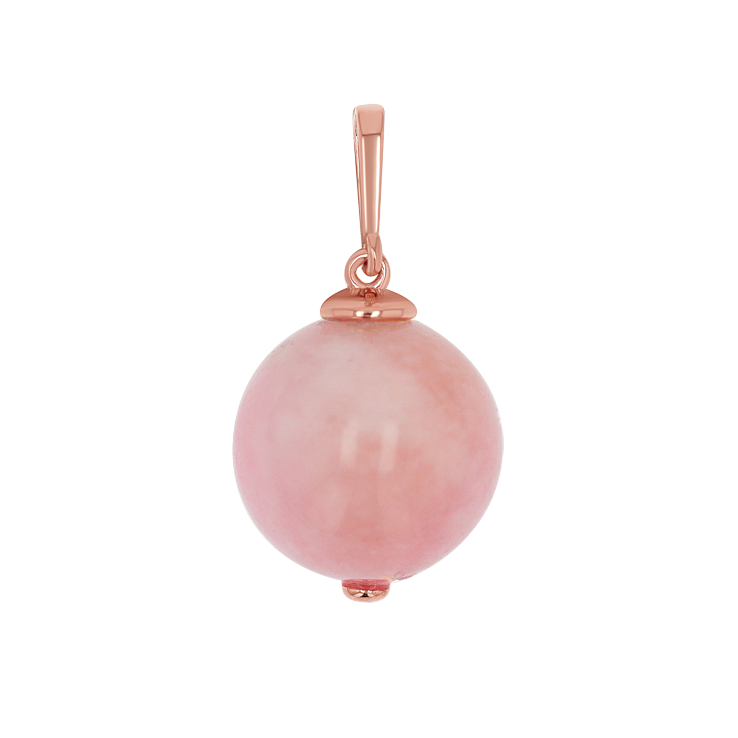 Pink Jade Gumball Charm - Image 4