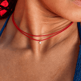 Cord Charm Necklace