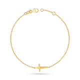 Sculptural Cross Bracelet