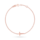 Sculptural Cross Bracelet