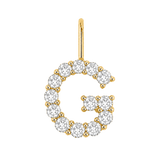 Grand Diamond Initial Charm