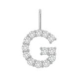 Grand Diamond Initial Charm