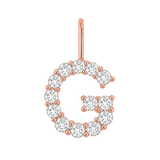 Grand Diamond Initial Charm