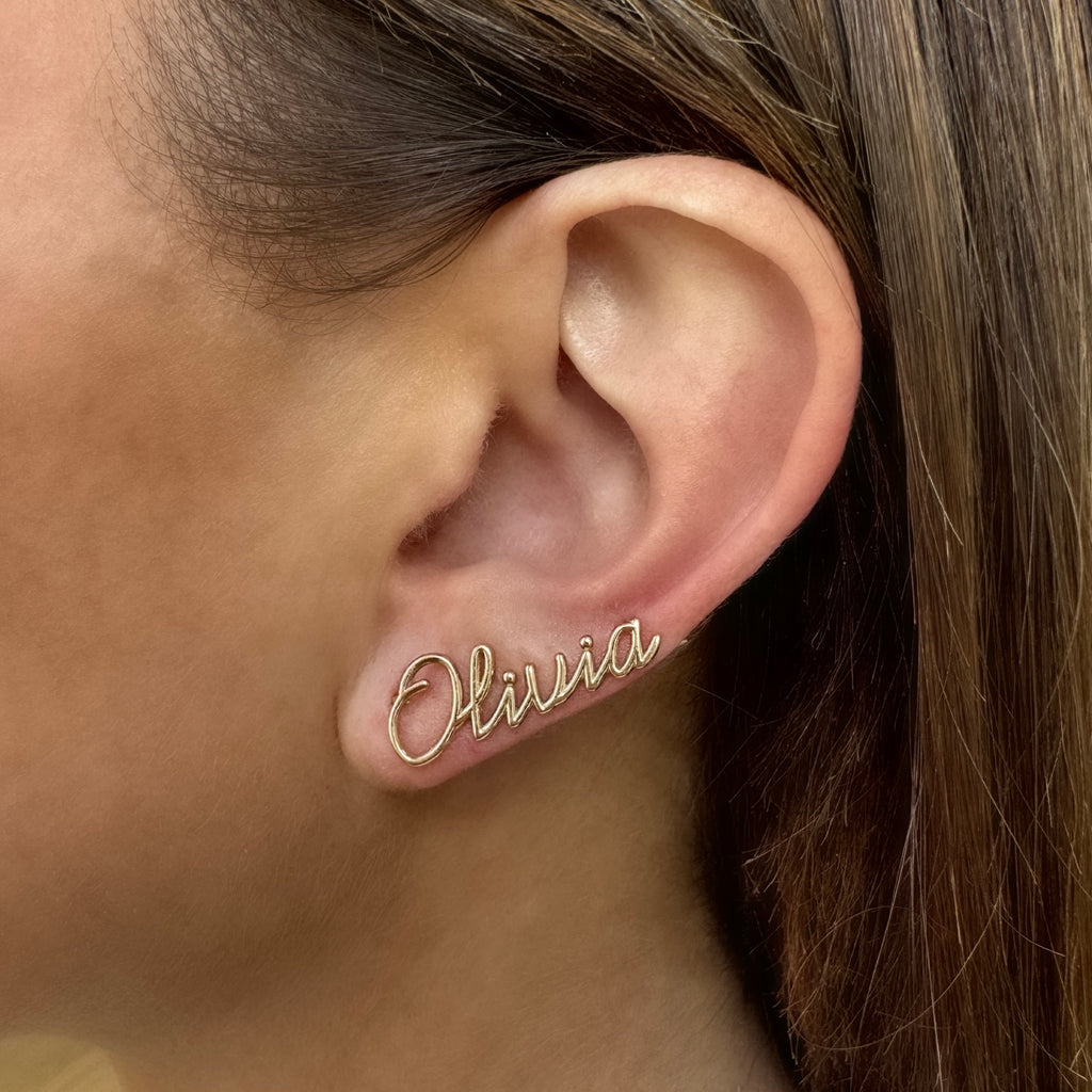 Personalized Name Ear Crawler