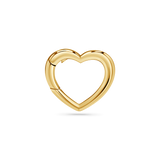 Heart Spring Connector Clasp