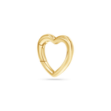 Heart Spring Connector Clasp